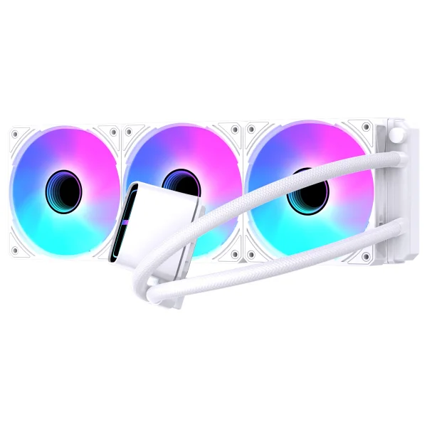 Next Gaming Nitro Cool NG-360 ARGB Beyaz 360 mm İşlemci Sıvı Soğutucu - Görsel 5