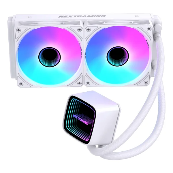 Next Gaming Nitro Cool NG-240 ARGB Beyaz 240 mm İşlemci Sıvı Soğutucu - Görsel 6