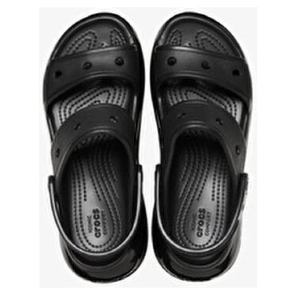 Crocs Classic Mega Crush Sandal 207989-001 Siyah Kadın Sandalet - Görsel 2