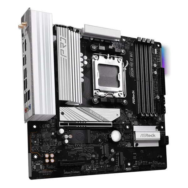Asrock B850M Pro RS Wi-Fi AMD AM5 DDR5 Micro ATX Anakart - Görsel 5