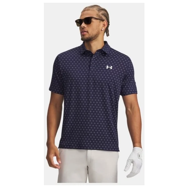 Under Armour Playoff 3.0 1378677 Kısa Kollu Polo Yaka Erkek Tişört - Görsel 7