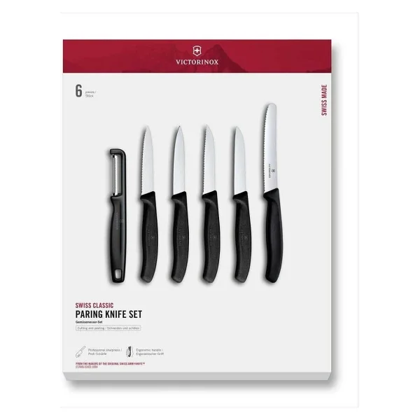 Victorinox Swiss Classic 6.7113.6G Kutulu 6'lı Bıçak Seti - Görsel 4
