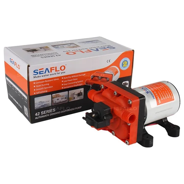 Seaflo Karavan, Tekne Hidroforu 12 Volt 18.9 Lt/dak 55 Psi 3.7 Bar - Görsel 6