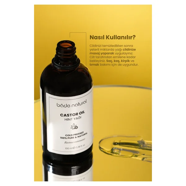 Bade Natural Hint Yağı 100 ml - Görsel 5
