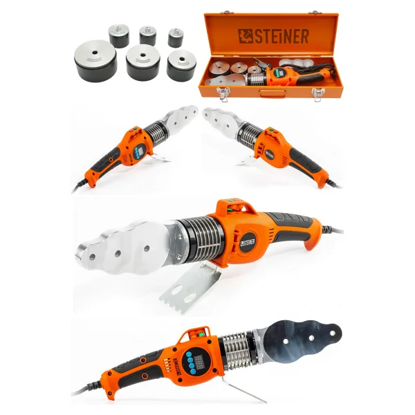 Steiner Profesyonel 1000 W Dijital Göstergeli Pprc Pvc Boru Kaynak Makinesi - Görsel 6