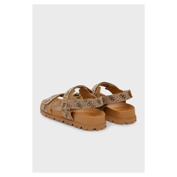 Guess Florizi Kadın Deri Sandalet FLPFLOESU03 - Görsel 5