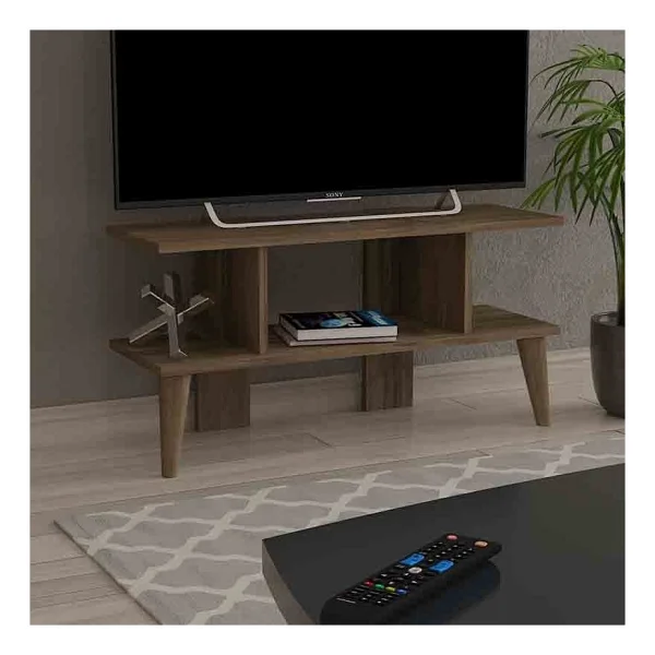 Lagomood Keyif Tv Ünitesi Tv Sehpası Ceviz - Görsel 5