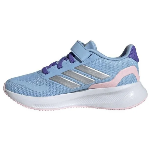 Adidas Runfalcon 5 EL IE8581 Mavi Çocuk Koşu Ayakkabısı - Görsel 2