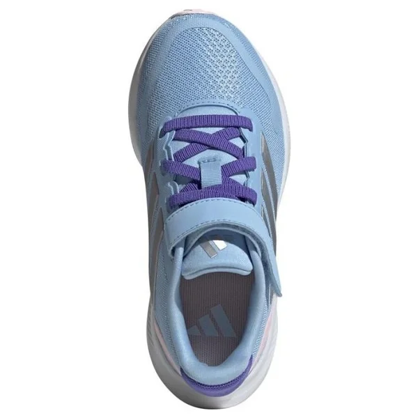 Adidas Runfalcon 5 EL IE8581 Mavi Çocuk Koşu Ayakkabısı - Görsel 3
