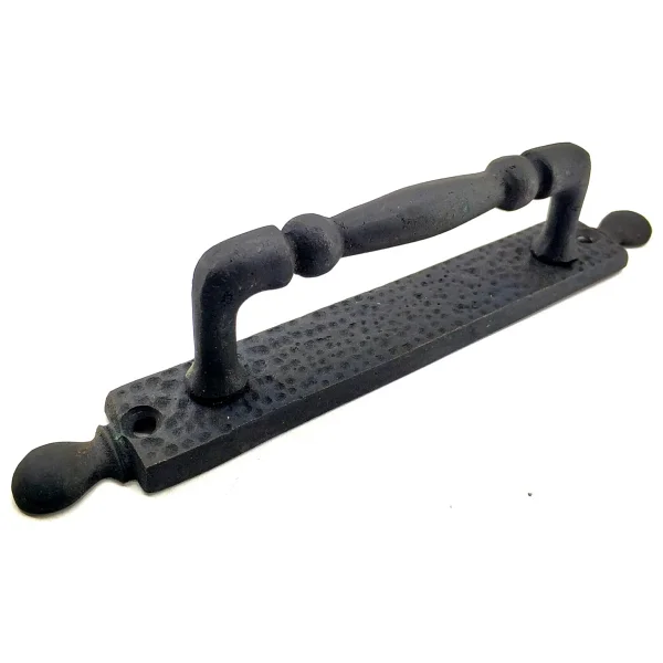 Magicool Antika Tarz Dekoratif Pirinç Misket Çekme Kapı Kolu - 223X33 Mm, Oksit - Görsel 2