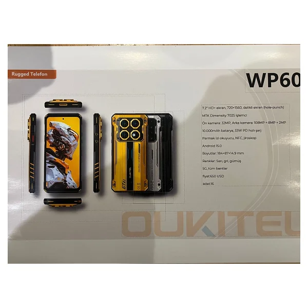 Oukitel WP60 - Görsel 5
