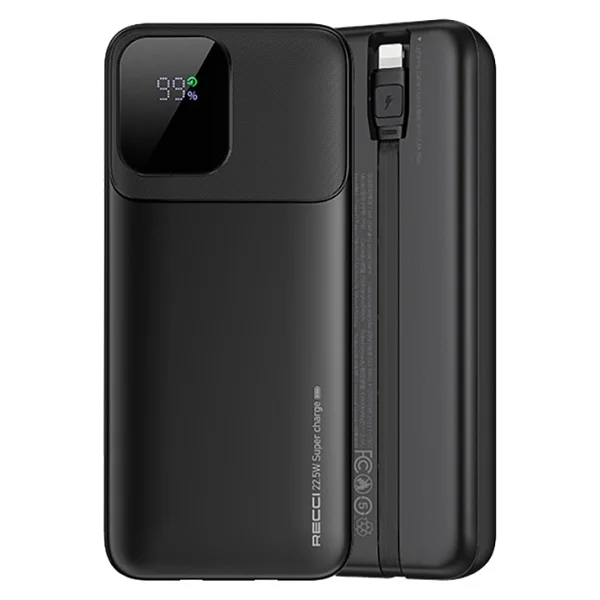 Recci RPB-P68 20000 mAh Hızlı Şarj Powerbank - Görsel 3