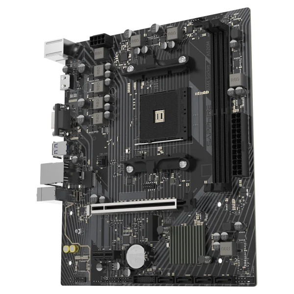 Sapphire A520M-E 52119-04-40G AMD AM4 DDR4 Micro ATX Anakart - Görsel 3