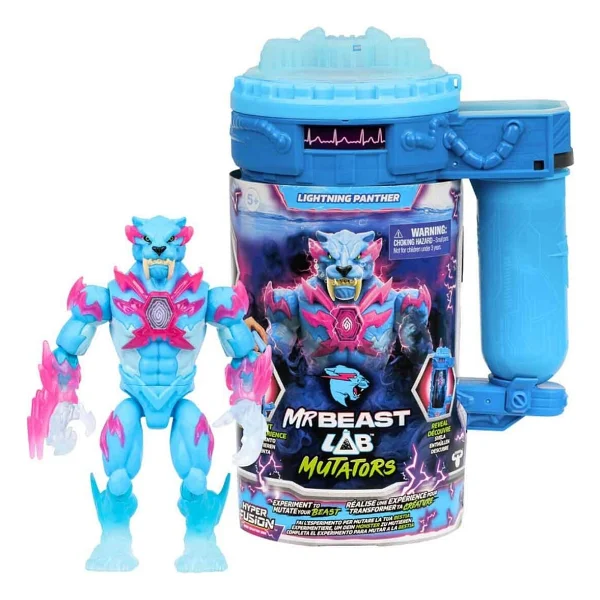 Mr. Beast Lab Mutators Hyper Fusion Serisi Panther Figür Seti BTR18000 - Görsel 4