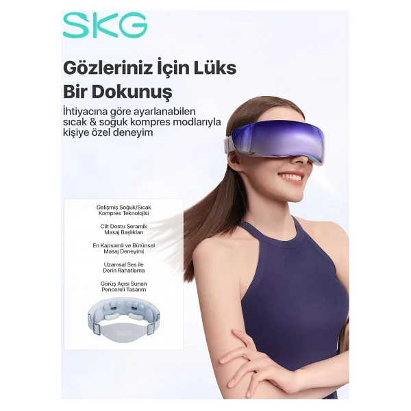 SKG KS700-E Akıllı Göz Masaj Aleti - Görsel 3