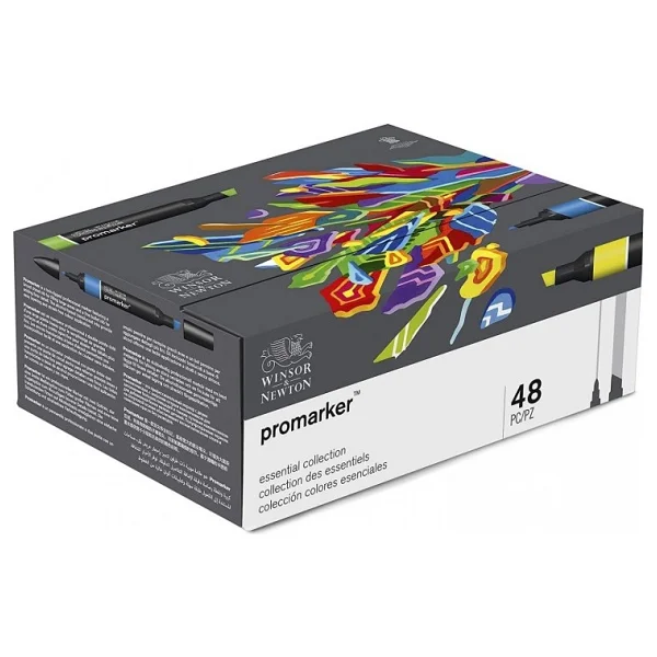 Winsor & Newton 48 Renk Promarker Set - Görsel 5