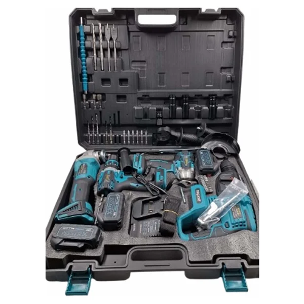 Şarjlı Hilti/Somun Sökme/Avuç Taşlama/Matkap Haktaş Hkt900 4 Lü Set - Görsel 2
