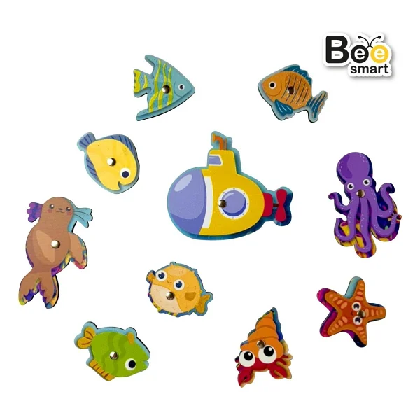 Bee Smart Renkli Balık - Standart - Görsel 5
