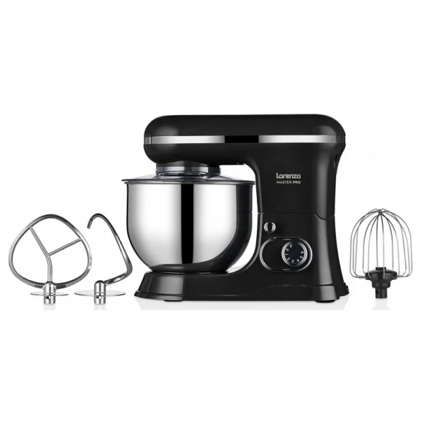 Lorenzo Master Pro 1500 W 5 lt Siyah Hamur Yoğurma Makinesi - Görsel 4