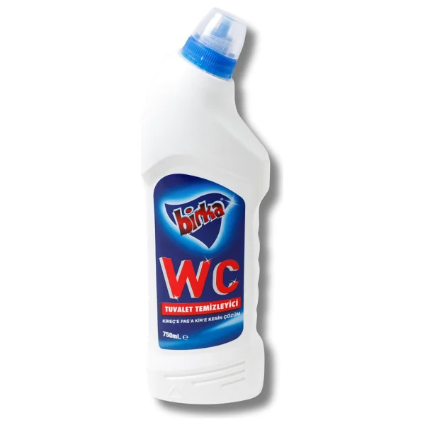 Birka 3'Lü Temizlik Seti Wc Tuvalet 750 Ml + Banyo Temizleyici 750 Ml + Pas Ve Kireç Çözücü 1 L - Görsel 3