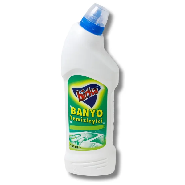 Birka 3'Lü Temizlik Seti Wc Tuvalet 750 Ml + Banyo Temizleyici 750 Ml + Pas Ve Kireç Çözücü 1 L - Görsel 4