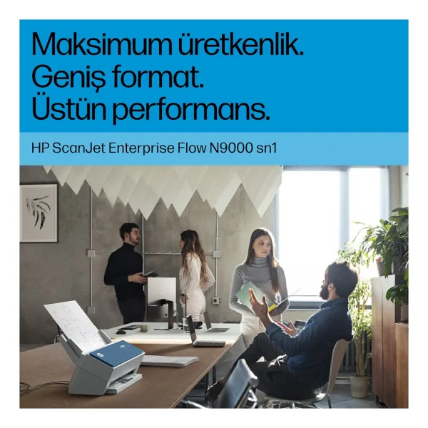 HP ScanJet Enterprise Flow N9000 8Q4W1A Tarayıcı - Görsel 10