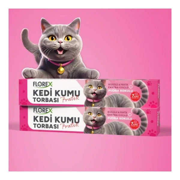 Kedi Kumu Torbası Pudra Kokulu - Görsel 3