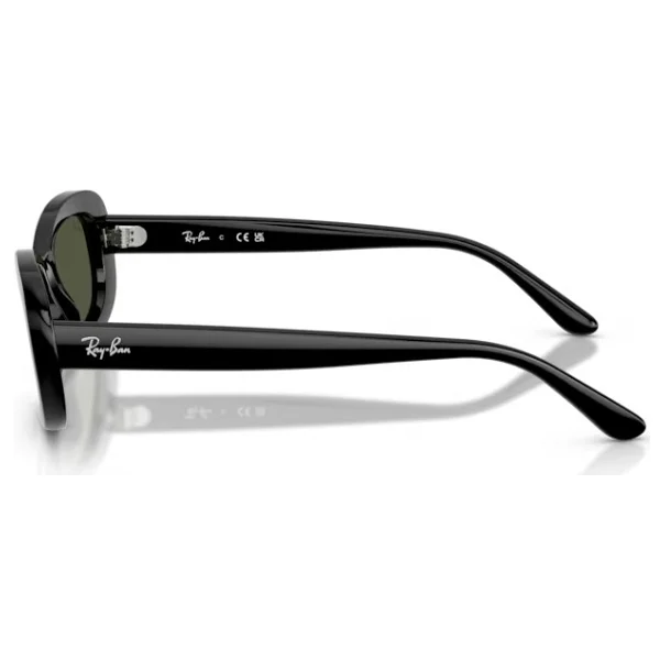 Ray-Ban 2221 901/31 Black-Green Kadın Güneş Gözlüğü - Görsel 9