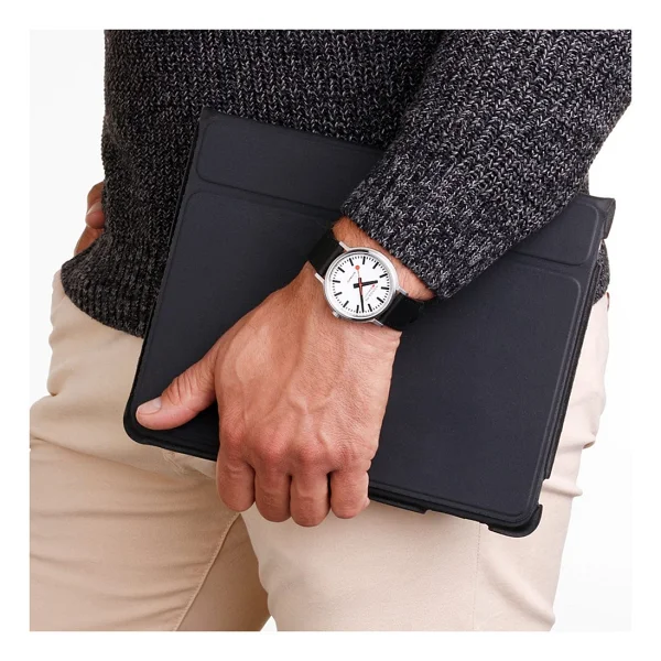 Mondaine Original MST.4161B.LBV Deri Kordon Erkek Kol Saati - Görsel 9