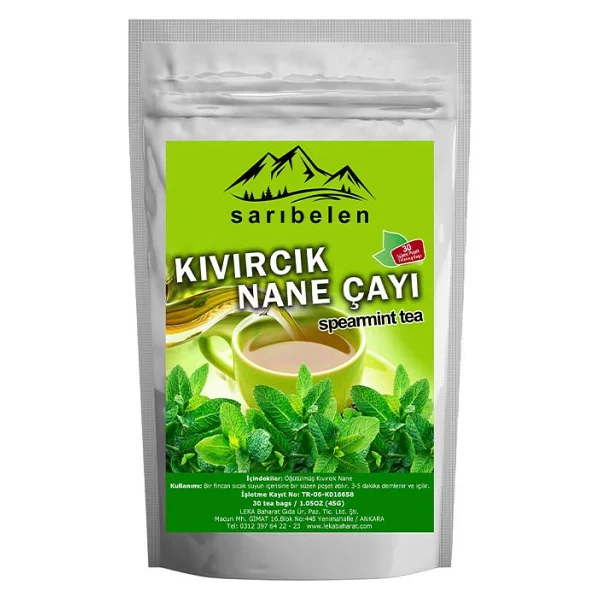 Sarıbelen Kıvırcık Nane Bitki Çayı 45 gr - Görsel 2