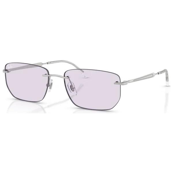 Ray-Ban 3768 003/MH Silver-Amethyst Güneş Gözlüğü - Görsel 4