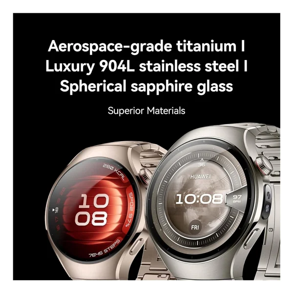 Huawei Watch 5 46mm Titanyum Kasa Metalik Mor Akıllı Saat - Görsel 5