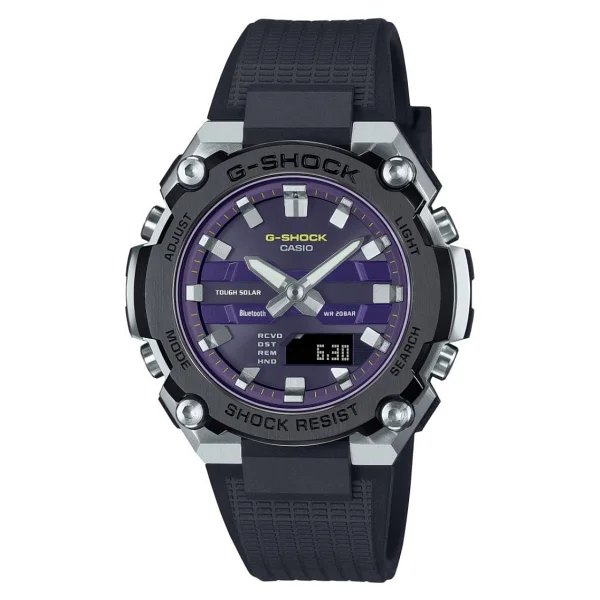 Casio G-Shock G-Steel GST-B600A-1A6DR Silikon Kordon Lacivert Erkek Kol Saati - Görsel 3