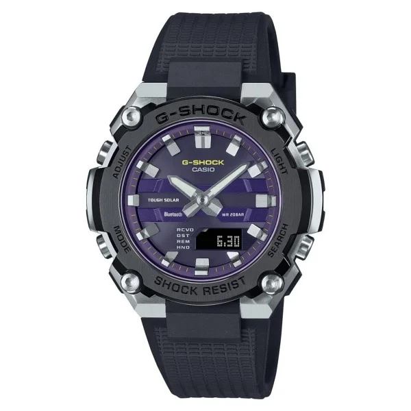 Casio G-Shock G-Steel GST-B600A-1A6DR Silikon Kordon Lacivert Erkek Kol Saati - Görsel 4