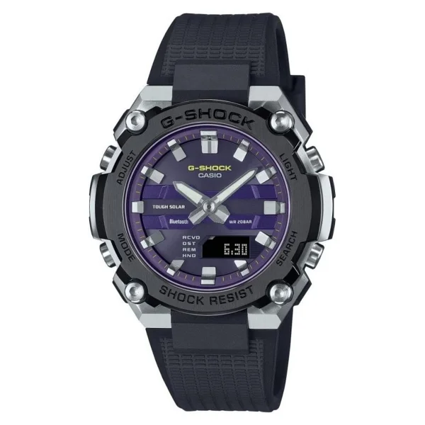 Casio G-Shock G-Steel GST-B600A-1A6DR Silikon Kordon Lacivert Erkek Kol Saati - Görsel 5