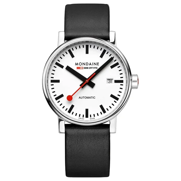 Mondaine Evo2 MSE.40610.LBV Deri Kordon Erkek Kol Saati - Görsel 4