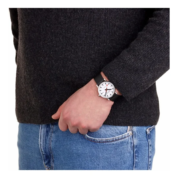 Mondaine Evo2 MSE.40610.LBV Deri Kordon Erkek Kol Saati - Görsel 8