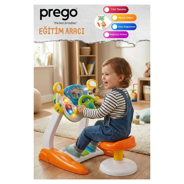 Prego Toys Minik Eğitim Aracı 1712 - Görsel 9
