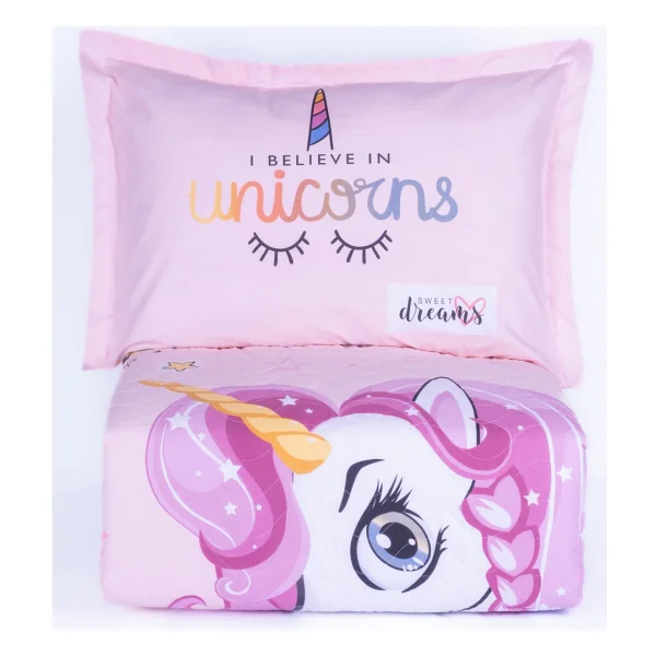 Clasy Ranforce %100 Pamuk Tek Kişilik Dört Mevsim Pink Dreams - 180 x 230 cm - Pudra - Görsel 2