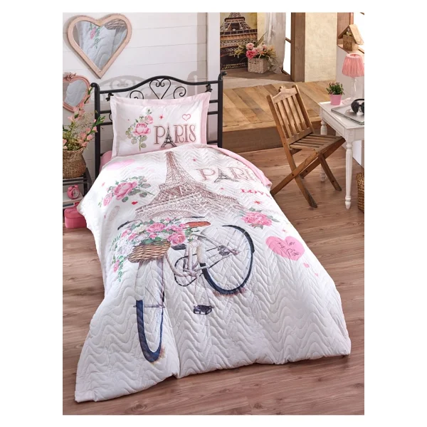 Clasy Paris Love Tek Kişilik Dört Mevsim Set - Görsel 5
