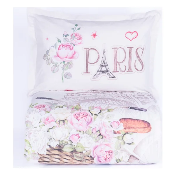 Clasy Paris Love Tek Kişilik Dört Mevsim Set - Görsel 2