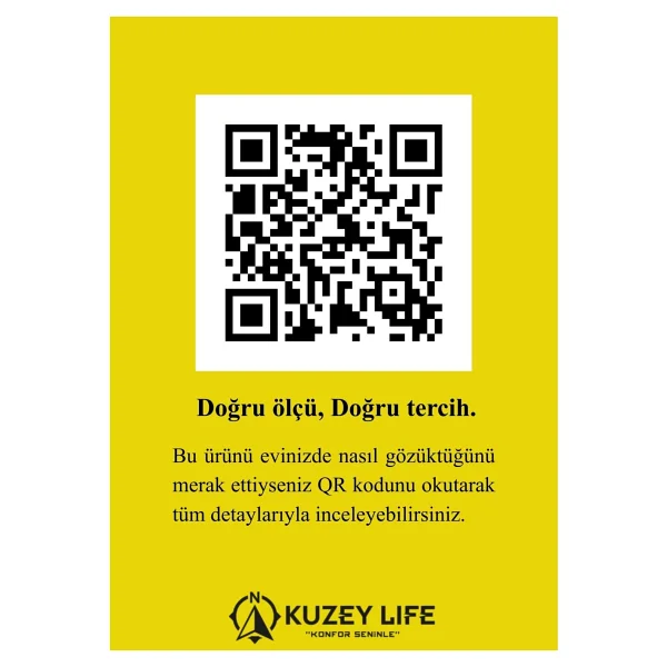 Kuzeylife Novensa Çok Amaçlı Erzak-kiler Dolabı İki Kapaklı Çam Çam - Görsel 5