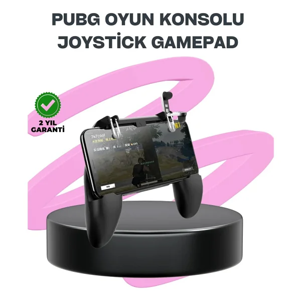 Epilons Pubg Mobile Için Tetikleyicili Joystickli Telefon Gamepadi - Görsel 6