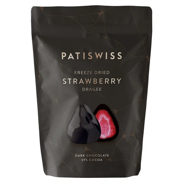 Patiswiss Bitter Çikolata Kaplı Çilek Draje 80 gr - Görsel 9