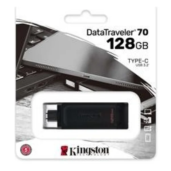 Kingston DataTraveler 70 DT70/128GB 128 GB Flash Bellek - Görsel 8