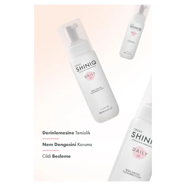 Shiniq Daily Dengeleyici 180 ml Yüz Temizleme Köpüğü - Görsel 8