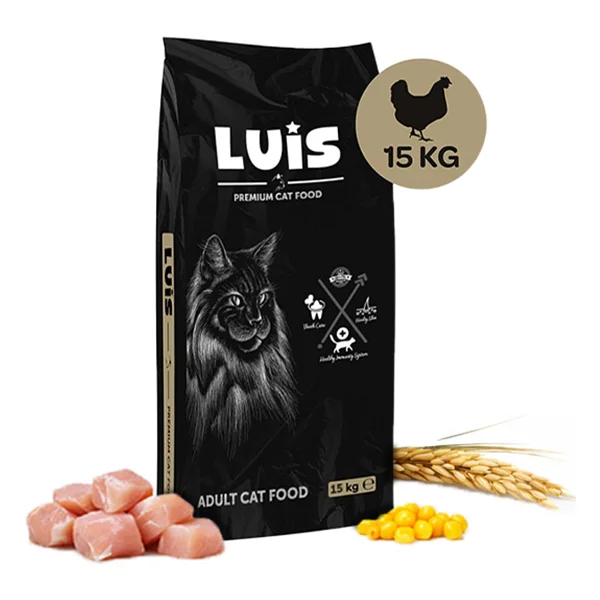 Luis Tavuklu 15 kg Yetişkin Kuru Kedi Maması - Görsel 5