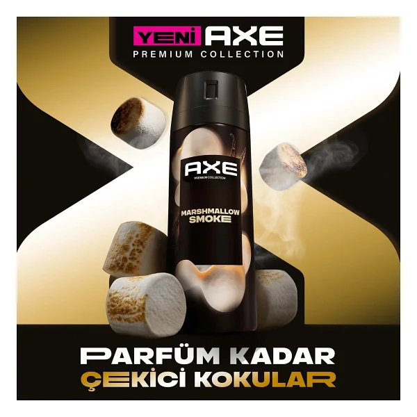 Axe Premium Collection Marshmallow Smoke 150 ml Erkek Deodorant - Görsel 6
