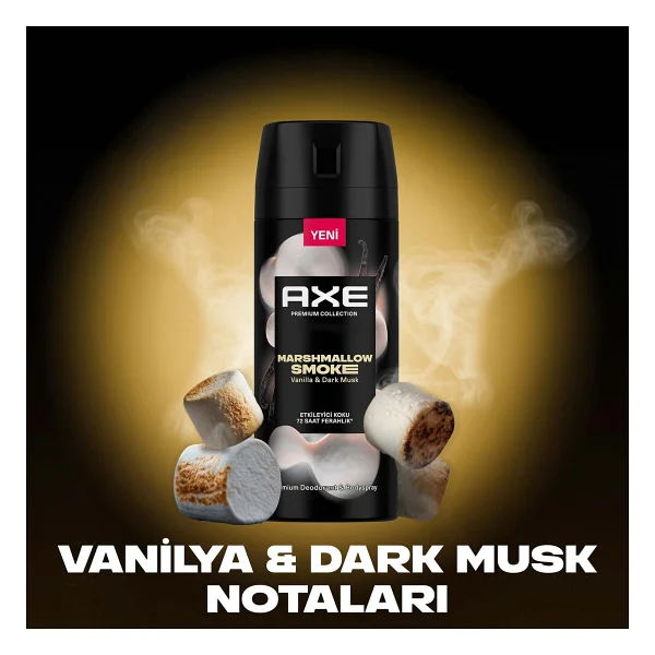Axe Premium Collection Marshmallow Smoke 150 ml Erkek Deodorant - Görsel 7