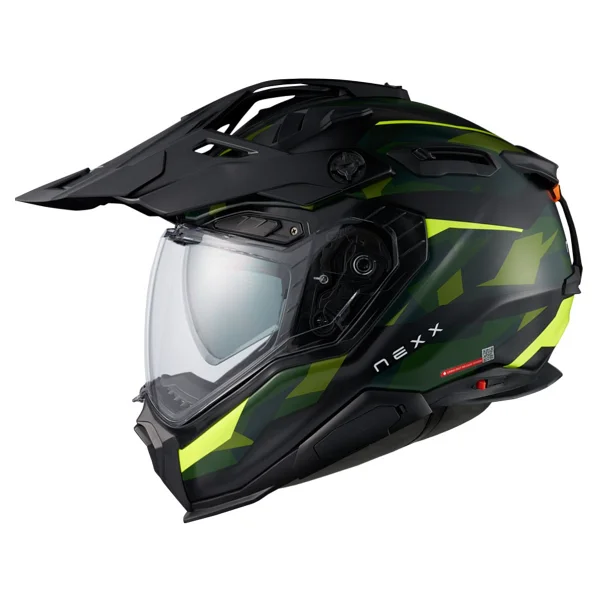 Nexx X.WED 3 Trailmania Siyah Yeşil Cross Motor Kaskı - Görsel 7